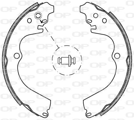 OPEN PARTS Jarrukenkäsarja BSA2177.00